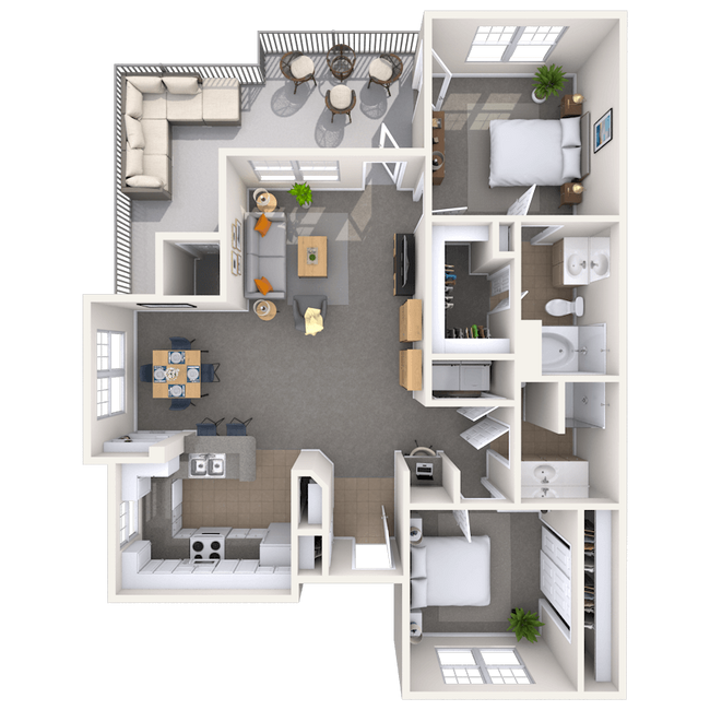Triple Creek 080835 floor plan